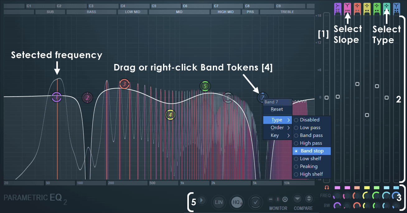 Fruity Parametric EQ 2 in FL Studio